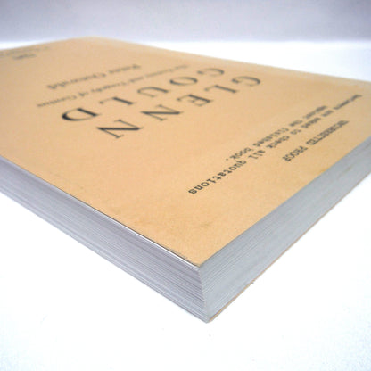 GLENN GOULD, The Ecstasy and Tragedy of Genius by Peter Ostwald, The Rare Uncorrected Proof by W.W. Norton & Company of New York and London (1997 1st Ed.)