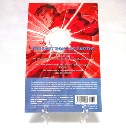 SUPERMAN, THE MEN OF TOMORROW, by D.C. Comics Legends Geoff Johns, John Romita Jr., Klaus Janson, and Laura Martin (2015 1st Ed.)