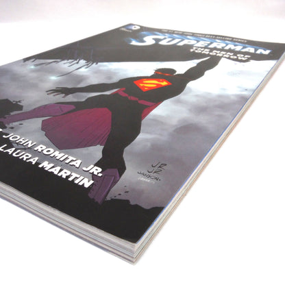 SUPERMAN, THE MEN OF TOMORROW, by D.C. Comics Legends Geoff Johns, John Romita Jr., Klaus Janson, and Laura Martin (2015 1st Ed.)