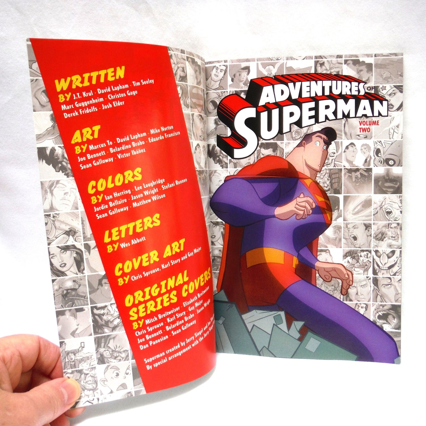 ADVENTURES OF SUPERMAN, VOLUME TWO: The Graphic Novel by D.C. Comics (2000 1st Ed.)