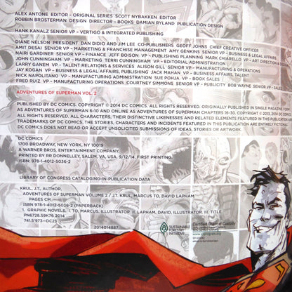 ADVENTURES OF SUPERMAN, VOLUME TWO: The Graphic Novel by D.C. Comics (2000 1st Ed.)