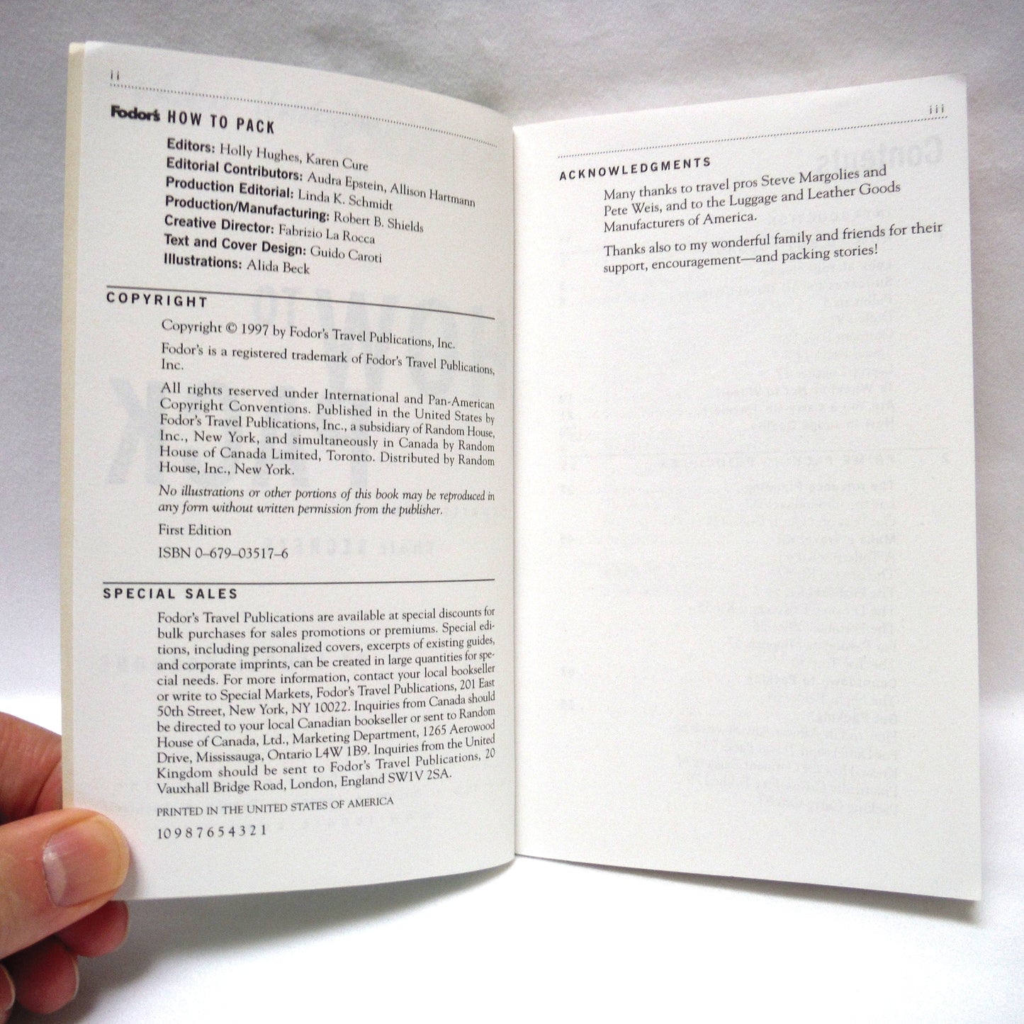 FODOR'S HOW TO PACK, Experts Share Their Secrets by Laurel Cardone (1997 1st Ed.)