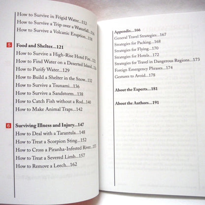 THE WORST-CASE SCENARIO SURVIVAL HANDBOOK: TRAVEL, by Joshua Piven and David Borgenicht (2001 1st Ed.)