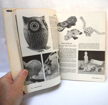 CREATIVE CRAFTS MASKS and SUNSET CRAFTS FOR CHILDREN, A Special Vintage TWO-BOOK Special Package for Keeping Children Creative!
