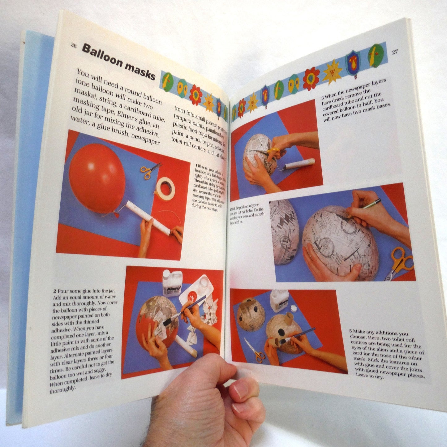 CREATIVE CRAFTS MASKS and SUNSET CRAFTS FOR CHILDREN, A Special Vintage TWO-BOOK Special Package for Keeping Children Creative!