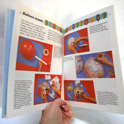 CREATIVE CRAFTS MASKS and SUNSET CRAFTS FOR CHILDREN, A Special Vintage TWO-BOOK Special Package for Keeping Children Creative!