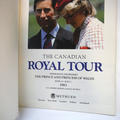 THE CANADIAN ROYAL TOUR 14 June to 1st July 1983: Their Royal Highnesses The Prince and Princess of Wales, 1983