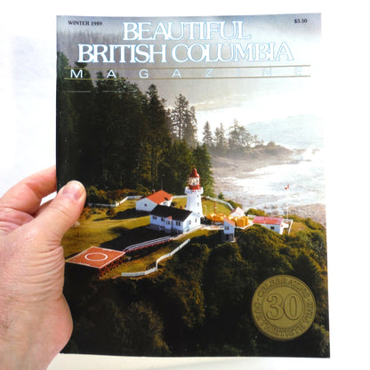 BEAUTIFUL BRITISH COLUMBIA MAGAZINE, The 30th Year Anniversary Edition Featuring CARMANAH, Winter of 1989