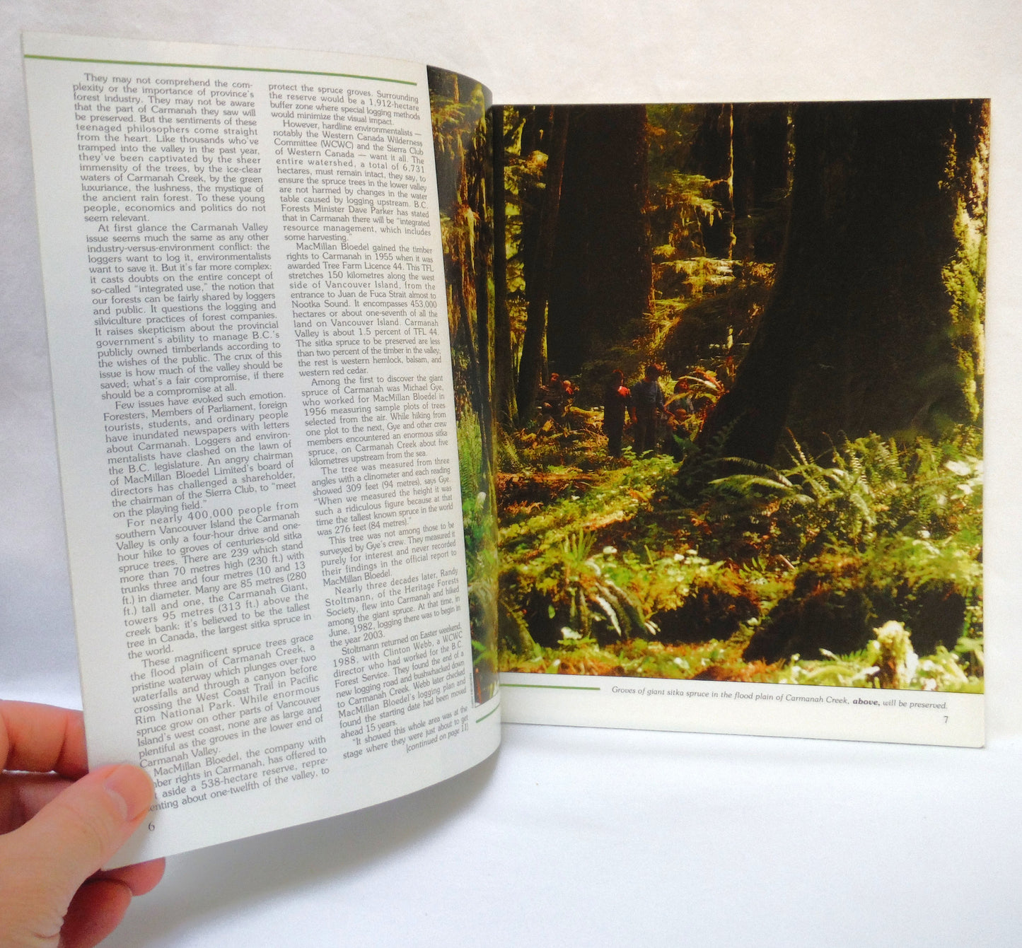 BEAUTIFUL BRITISH COLUMBIA MAGAZINE, The 30th Year Anniversary Edition Featuring CARMANAH, Winter of 1989