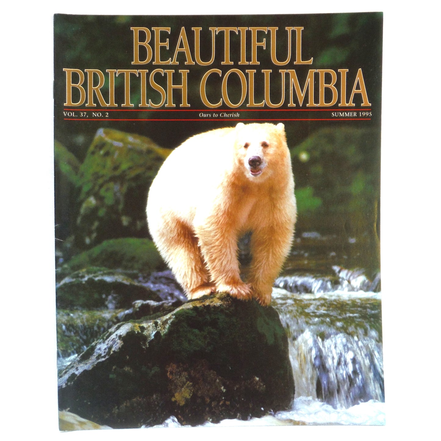 BEAUTIFUL BRITISH COLUMBIA MAGAZINE, Island of the Spirit Bear, Volume 37, Number 2, Summer 1995