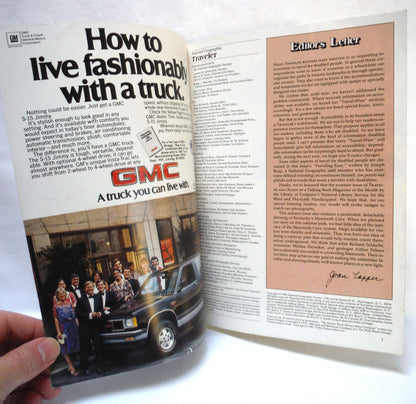 NATIONAL GEOGRAPHIC TRAVELER MAGAZINE, Volume 1, Number 3, Autumn 1984