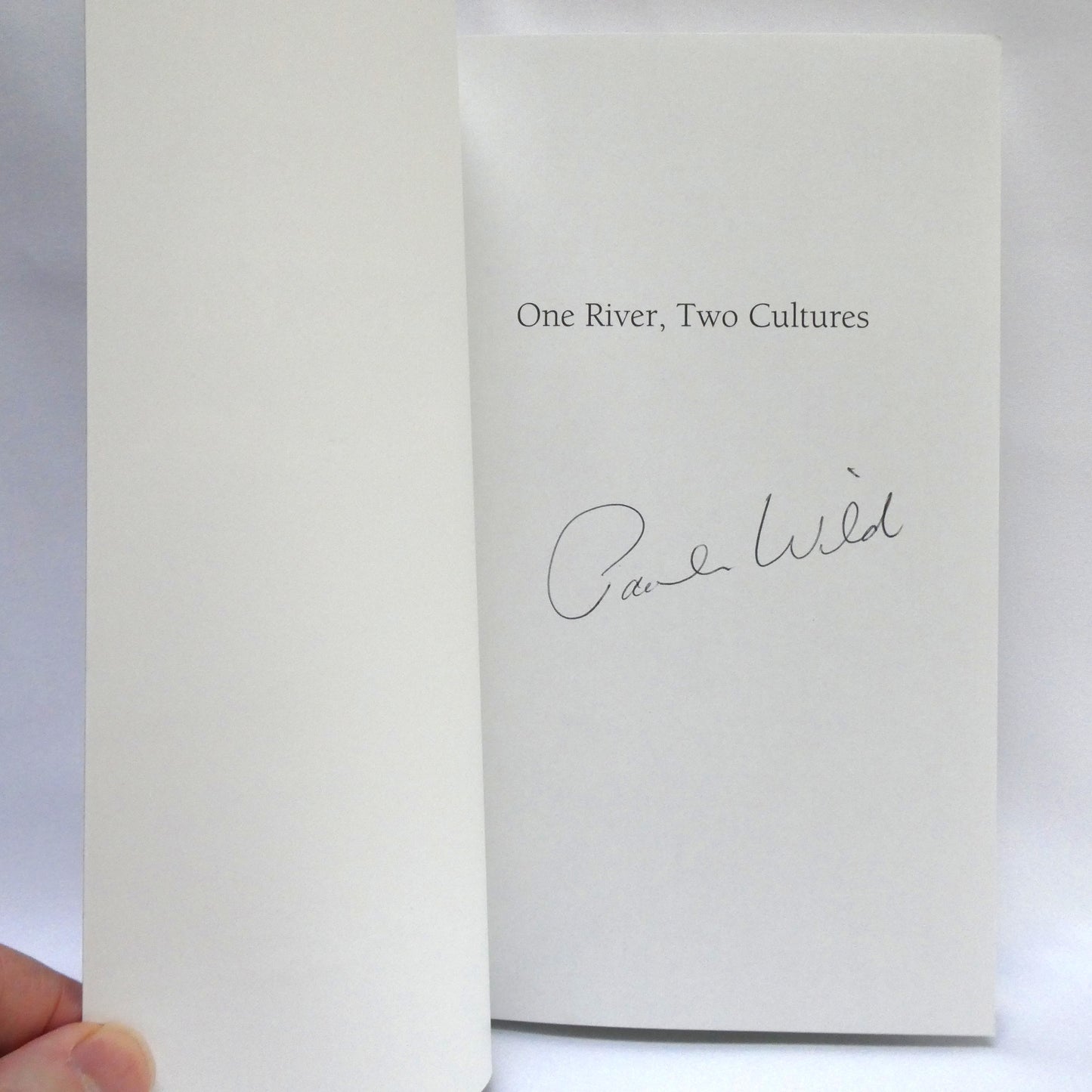 ONE RIVER TWO CULTURES, A History of The Bella Coola Valley, by Paula Wild  (1st Ed. SIGNED)