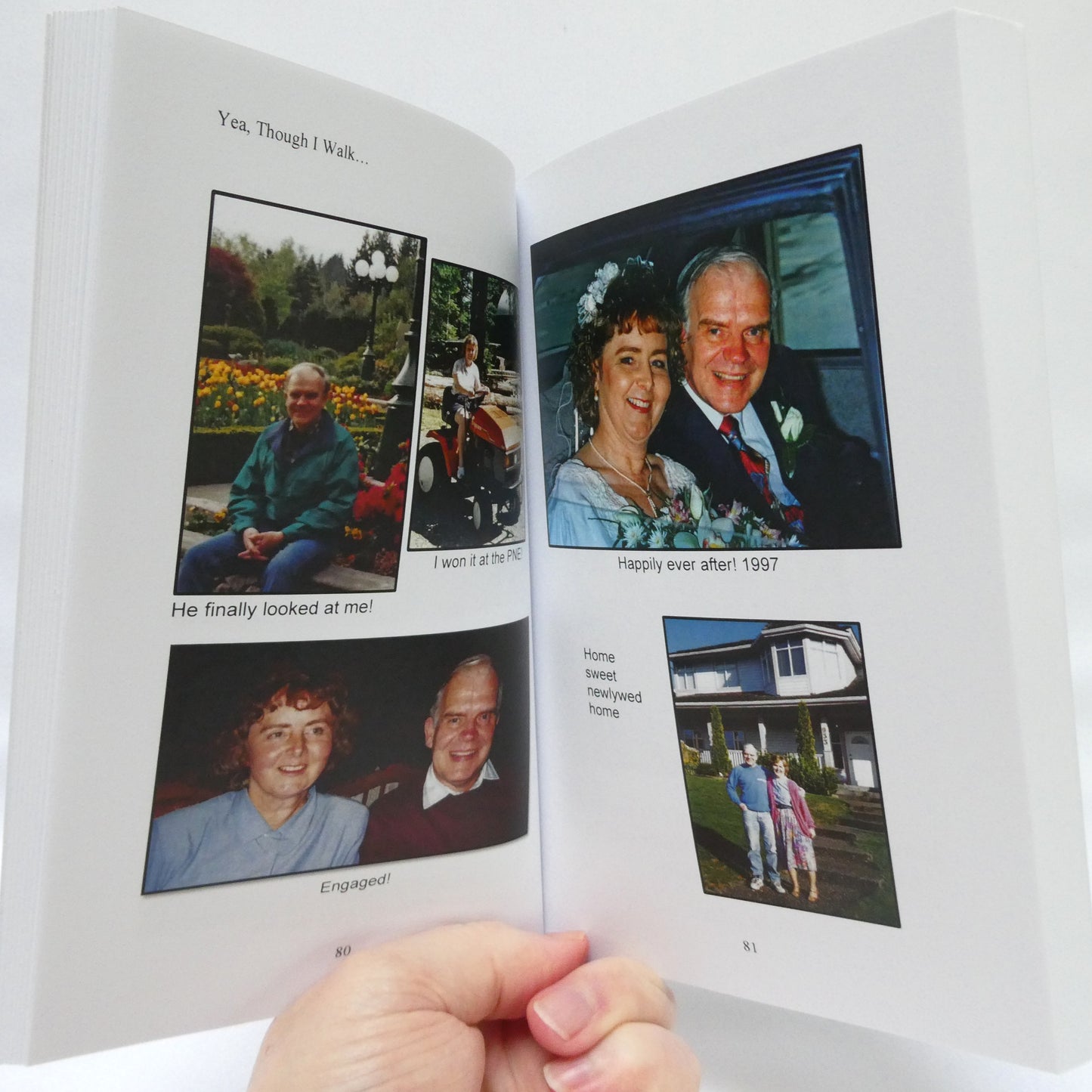 YEA THOUGH I WALK…An Alzheimer's journey, before and beyond, by Lois Hammond with Elsie Loewen (1st Ed. SIGNED)