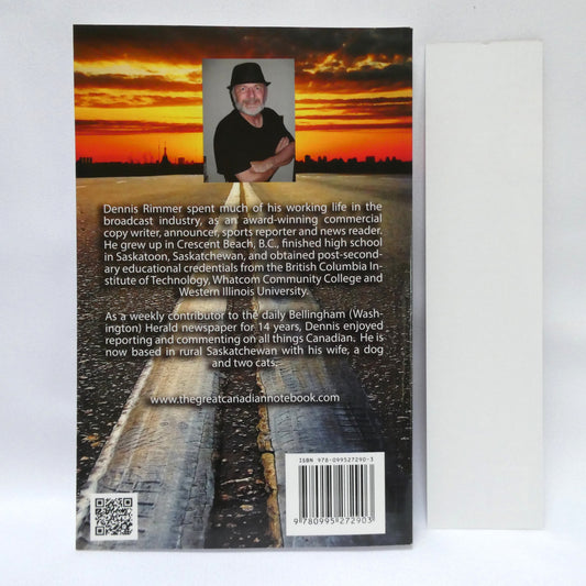 THE GREAT CANADIAN NOTEBOOK, by Dennis Rimmer (1st Ed. SIGNED)