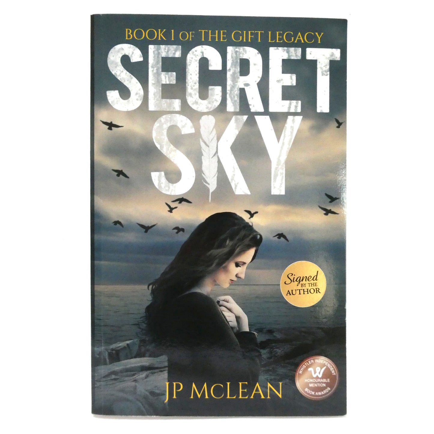 SECRET SKY, Book 1 of THE GIFT LEGACY, by J.P. McLean  (1st Ed. SIGNED)