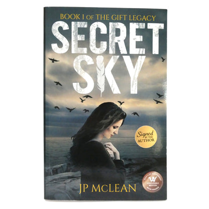 SECRET SKY, Book 1 of THE GIFT LEGACY, by J.P. McLean  (1st Ed. SIGNED)