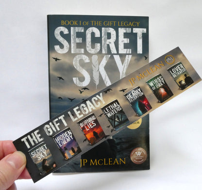 SECRET SKY, Book 1 of THE GIFT LEGACY, by J.P. McLean  (1st Ed. SIGNED)