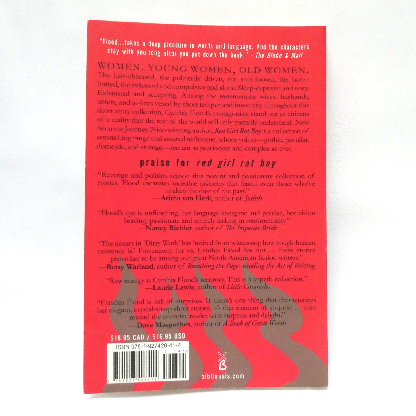 RED GIRL RAT BOY, Stories by Cynthia Flood (1st Ed. SIGNED)