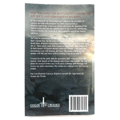 ARISEN, THE SHARDS OF ETHERIOUS, A Fantasy Novel by Colin J.D. Crooks (1st Ed. SIGNED)