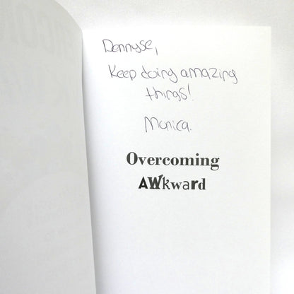 OVERCOMING AWKWARD, The Introvert's Guide to Networking, Marketing, and Sales, by Monica Parkin (1st Ed. SIGNED)