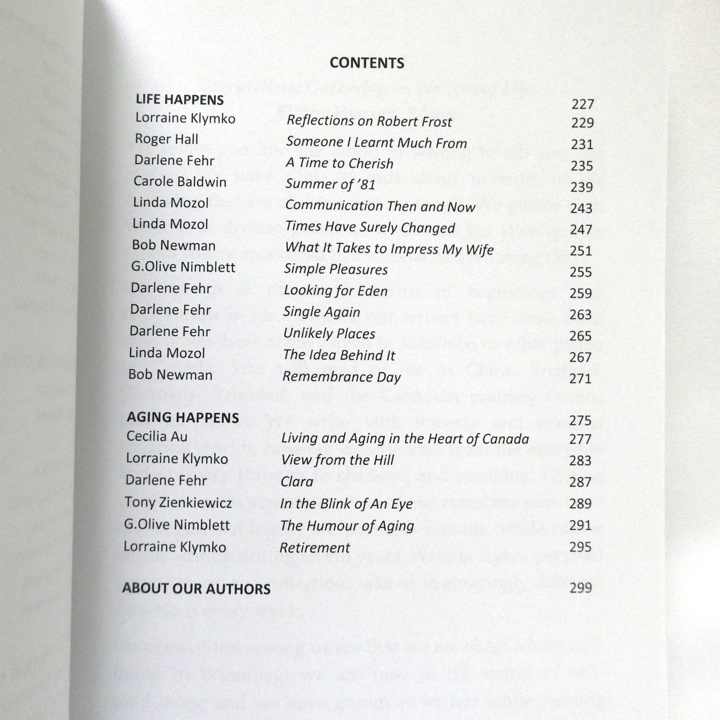 STORYTELLERS, GATHERING AS WRITERS OF LIFE, Edited by Elaine Hansen (1st Ed. SIGNED)