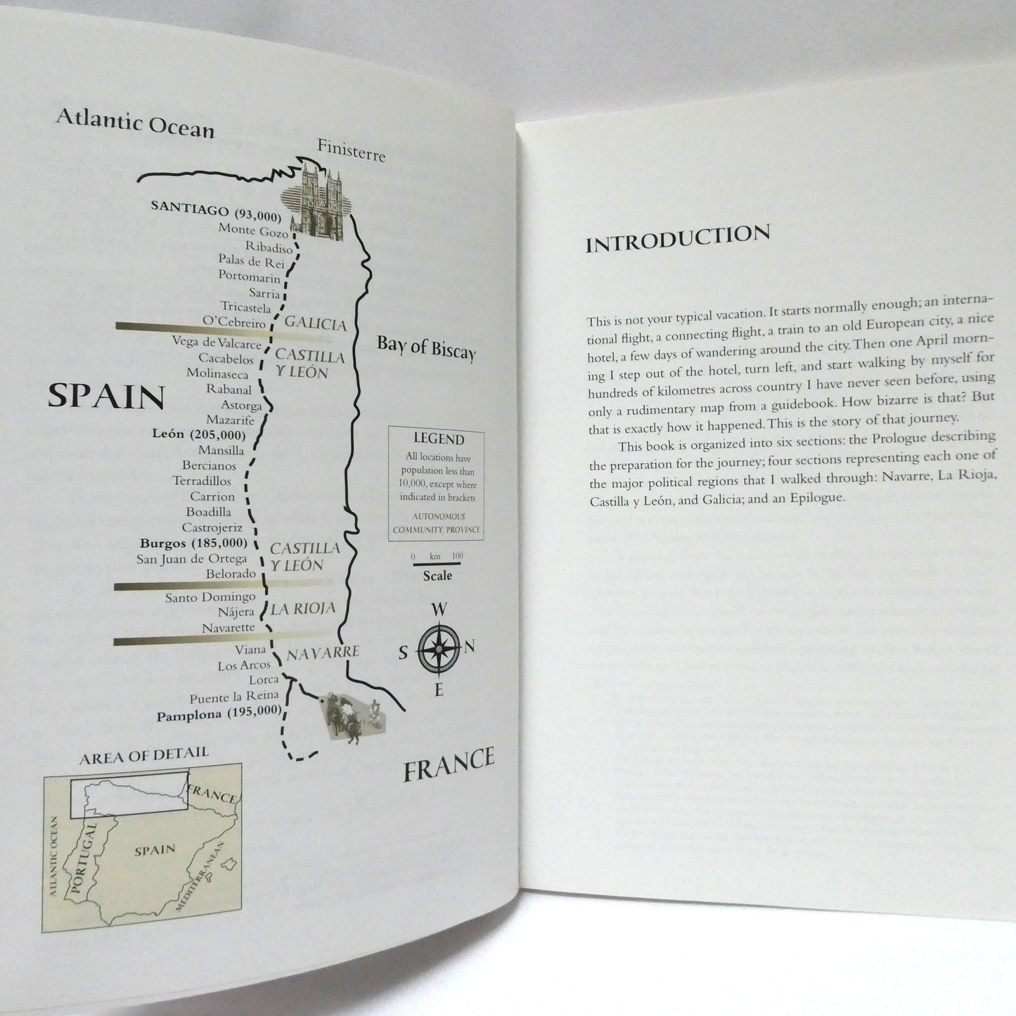 A JOURNEY OF DAYS, Relearning Life's Lessons on the Camino de Santiago, by Guy Thatcher (1st Ed. SIGNED)