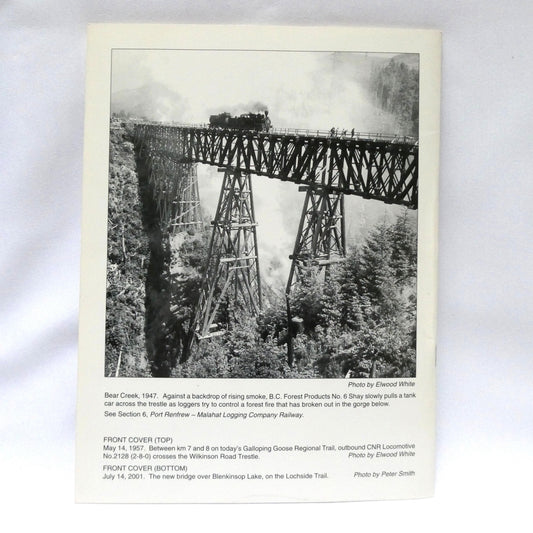 GHOSTS ON THE GRADE, Hiking and Biking Abandoned Railways on Southern Vancouver Island, by Ian Baird and Peter Smith (1st Ed. SIGNED)