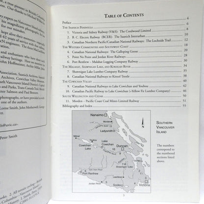 GHOSTS ON THE GRADE, Hiking and Biking Abandoned Railways on Southern Vancouver Island, by Ian Baird and Peter Smith (1st Ed. SIGNED)