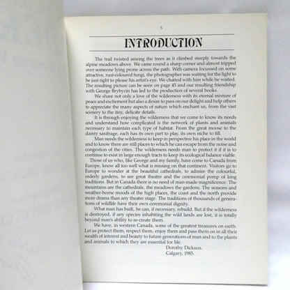 ENCHANTED WILDERNESS, Canada's Western Wonderlands, by George Brybycin (1st Ed. SIGNED)