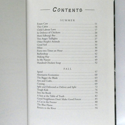 DOGLESS IN METCHOSIN, Living in the Country Short Stories, by Tom Henry (1st Ed. SIGNED)