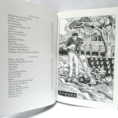 DOGLESS IN METCHOSIN, Living in the Country Short Stories, by Tom Henry (1st Ed. SIGNED)