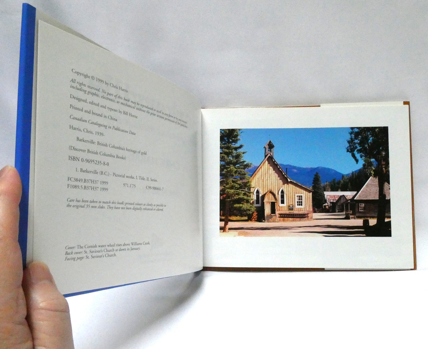 BARKERVILLE, British Columbia's Heritage of Gold, by Chris Harris (1st Ed. SIGNED)