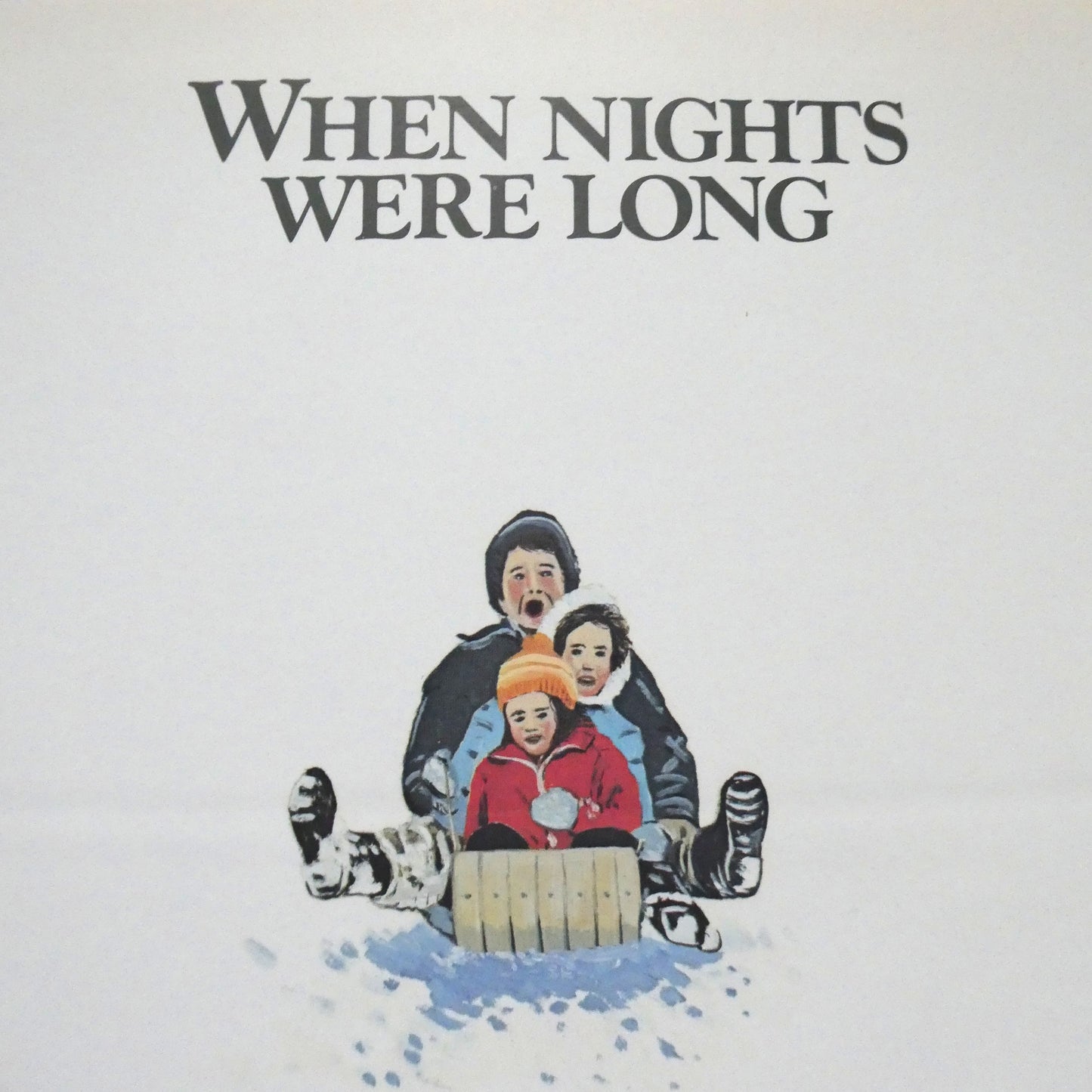 WHEN NIGHTS WERE LONG, Paintings and Text by Peter Shostak (1st Ed. SIGNED)