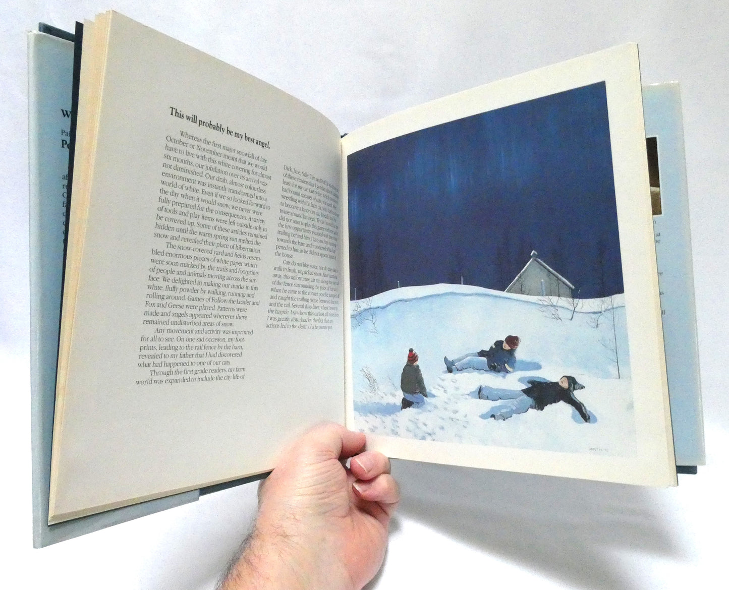 WHEN NIGHTS WERE LONG, Paintings and Text by Peter Shostak (1st Ed. SIGNED)