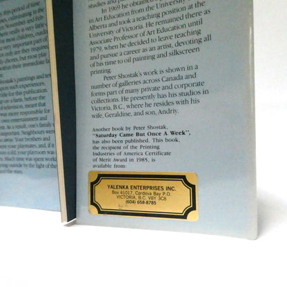 WHEN NIGHTS WERE LONG, Paintings and Text by Peter Shostak (1st Ed. SIGNED)