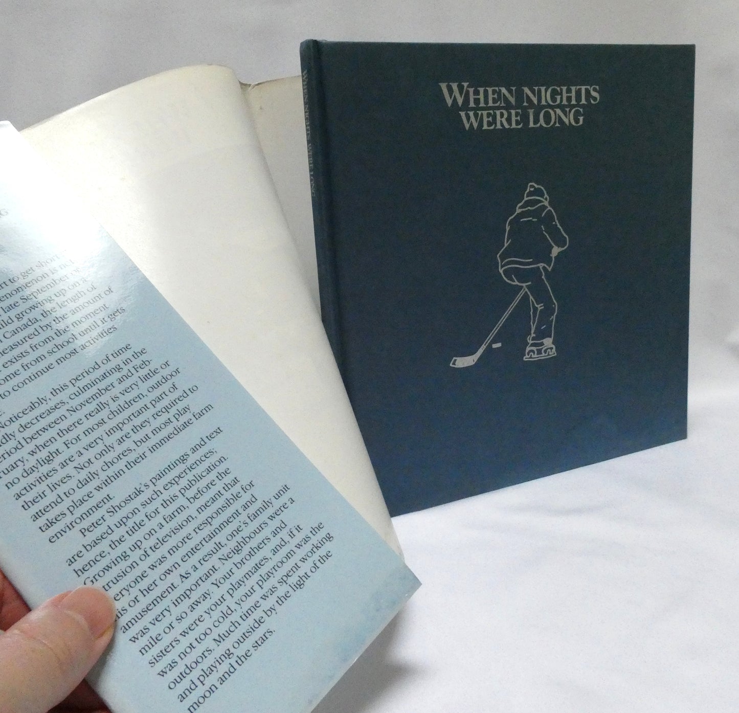 WHEN NIGHTS WERE LONG, Paintings and Text by Peter Shostak (1st Ed. SIGNED)