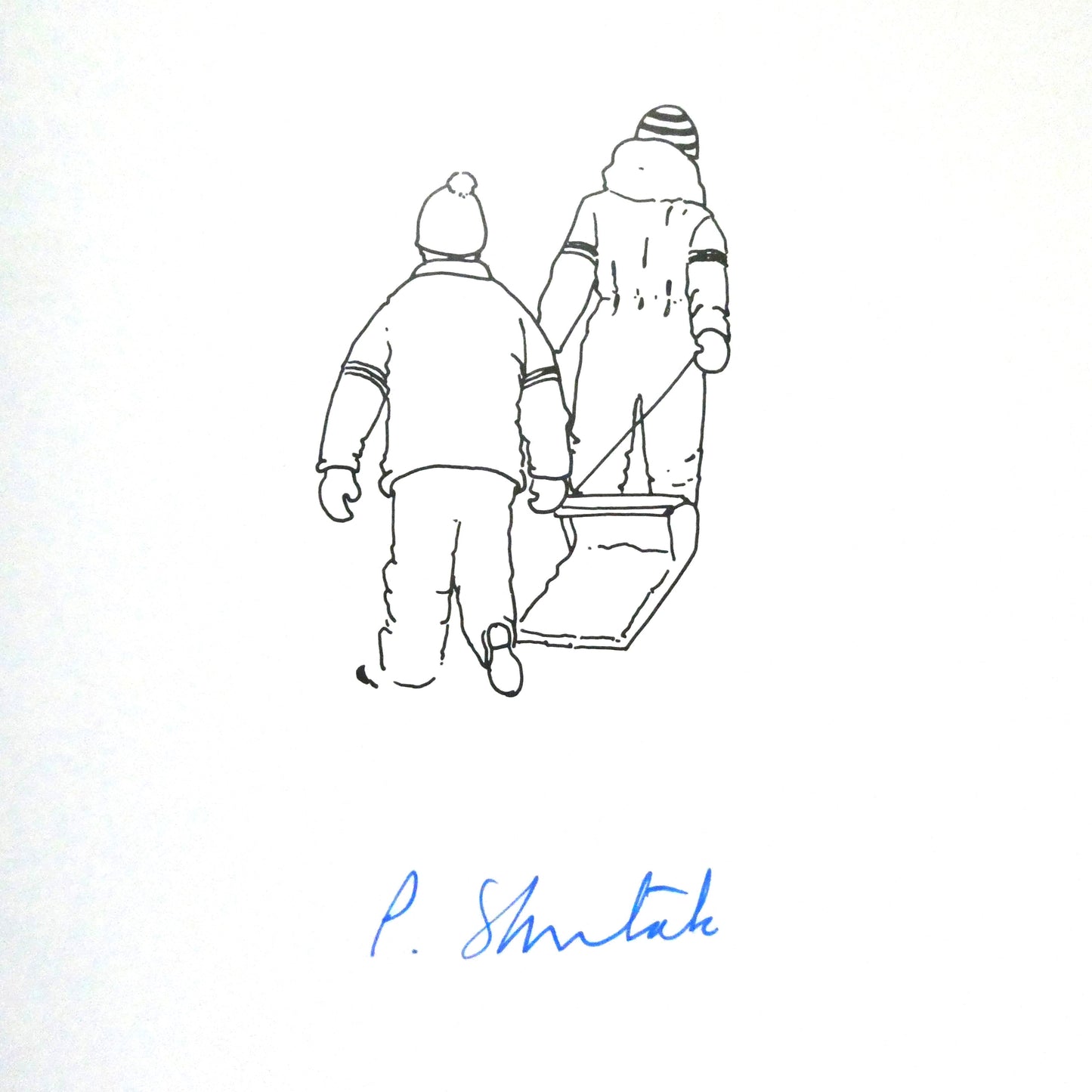 WHEN NIGHTS WERE LONG, Paintings and Text by Peter Shostak (1st Ed. SIGNED)