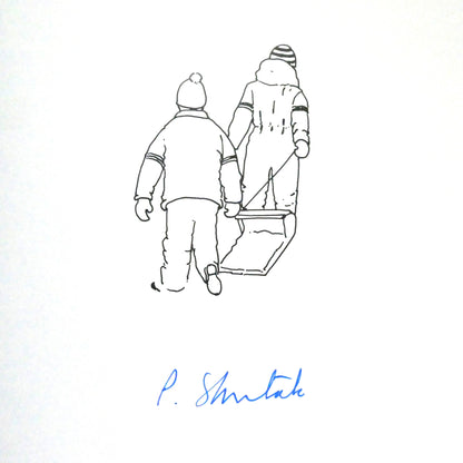 WHEN NIGHTS WERE LONG, Paintings and Text by Peter Shostak (1st Ed. SIGNED)