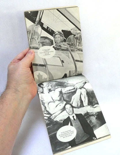 THE NAKED PRIME MINISTER, or how Pierre Elliott Trudeau gave his all to the Canadian Public, a funny kind of love story by Michael Cowley (1969 1st Ed.)