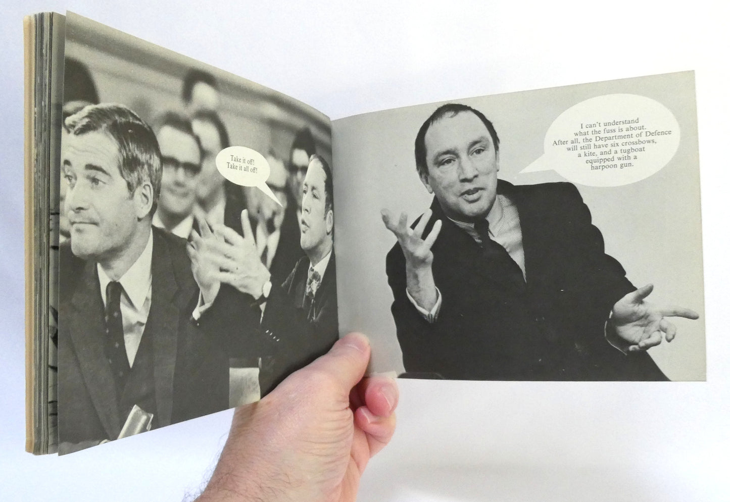 THE NAKED PRIME MINISTER, or how Pierre Elliott Trudeau gave his all to the Canadian Public, a funny kind of love story by Michael Cowley (1969 1st Ed.)