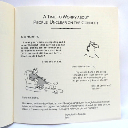 MISTER BOFFO, Unclear on the Concept, Cartoons by Joe Martin (1989 1st Ed.)