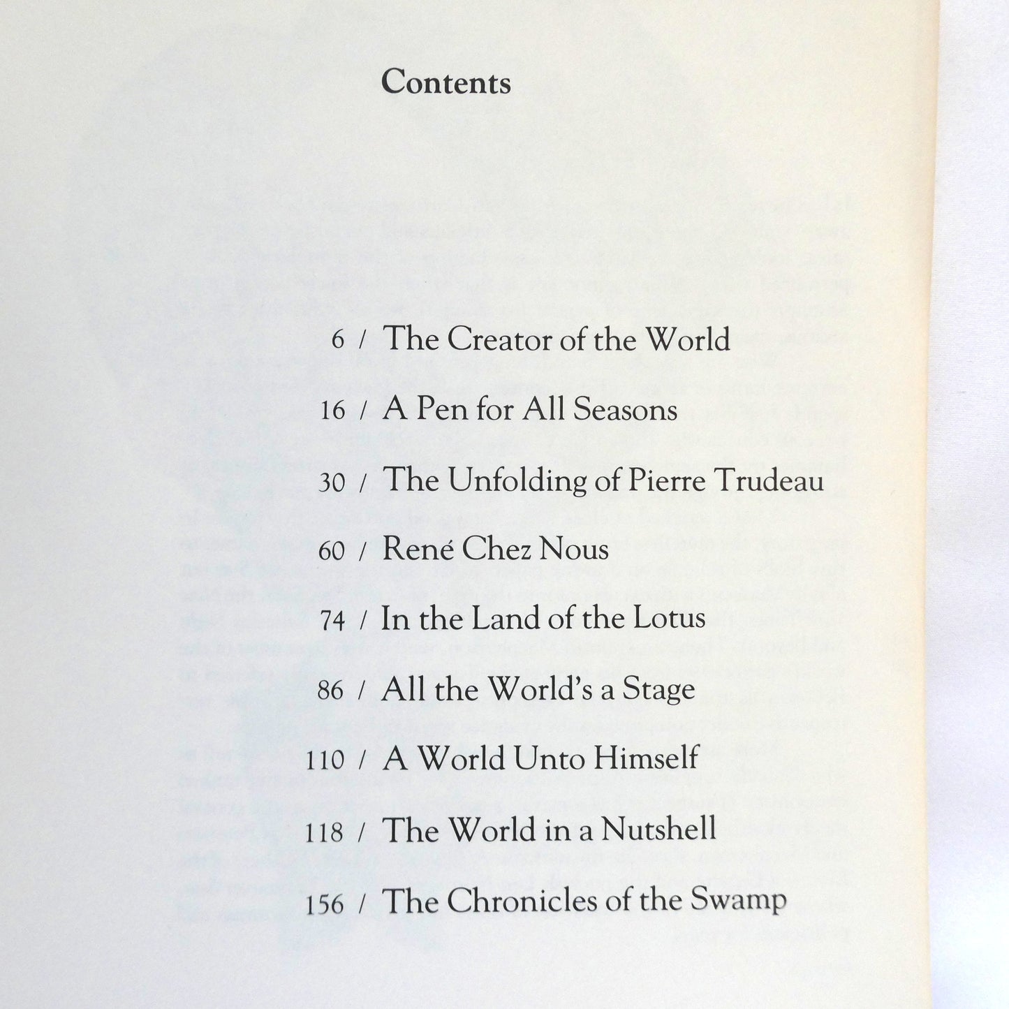 THE WORLD ACCORDING TO ROY PETERSON, With The Gospel According to Allan Fotheringham (1979 1st Ed.)