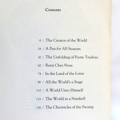 THE WORLD ACCORDING TO ROY PETERSON, With The Gospel According to Allan Fotheringham (1979 1st Ed.)