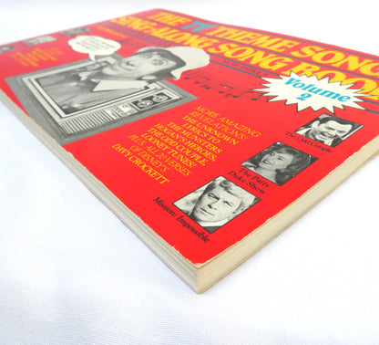 THE TV THEME SONG SING-ALONG SONG BOOK, You Loved The First Book, Now Here's Volume 2, by John Javna (1985 1st Ed.)