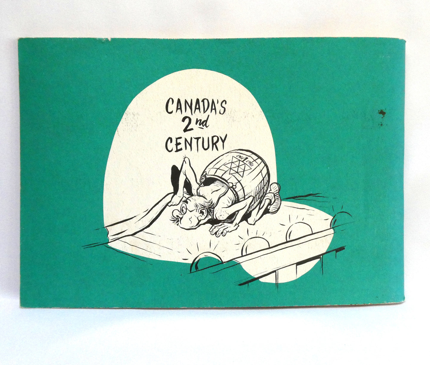 CARTOONS BY CHAMBERS '67, Canadian 100th Centennial Edition Political Cartoons by Bob Chambers from the Chronicle-Herald and The Mail-Star Newspapers, Halifax, Nova Scotia  (RARE: 1967 Expo 1st Ed.)