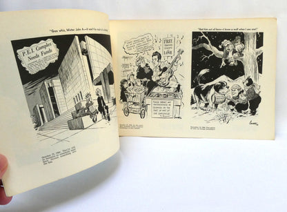 CARTOONS BY CHAMBERS '67, Canadian 100th Centennial Edition Political Cartoons by Bob Chambers from the Chronicle-Herald and The Mail-Star Newspapers, Halifax, Nova Scotia  (RARE: 1967 Expo 1st Ed.)