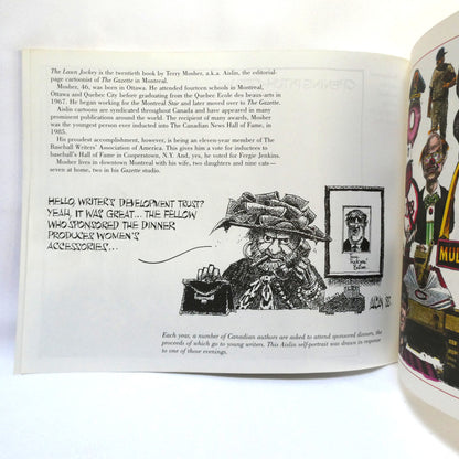 THE LAWN JOCKEY, And Other AISLIN Cartoons by Terry Mosher (1989 1st Ed.)