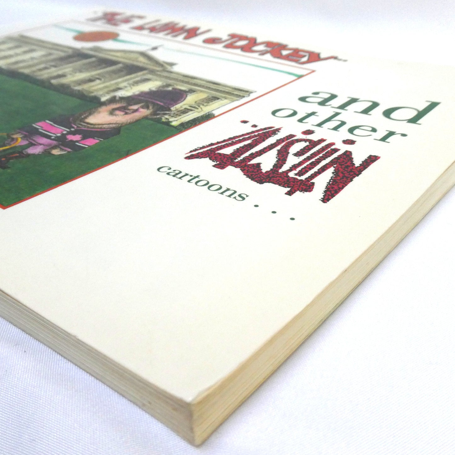 THE LAWN JOCKEY, And Other AISLIN Cartoons by Terry Mosher (1989 1st Ed.)