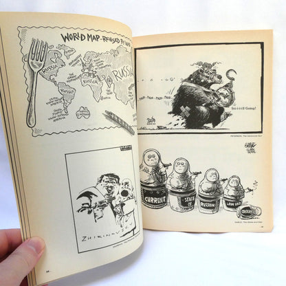 PORTFOOLIO 10, The Year's Best Canadian Editorial Cartoons, Text by Ken MacQueen, Edited by Guy Badeaux  (1994 1st Ed.)