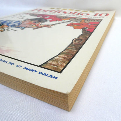 PORTFOOLIO 10, The Year's Best Canadian Editorial Cartoons, Text by Ken MacQueen, Edited by Guy Badeaux  (1994 1st Ed.)